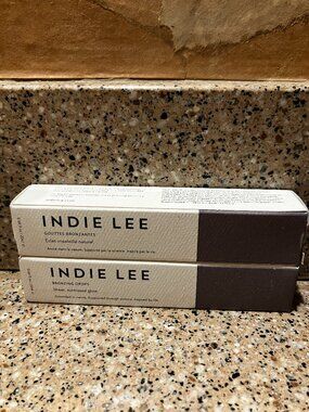INDIE LEE Set of 2 Bronzing Drops!! Brand New!!
